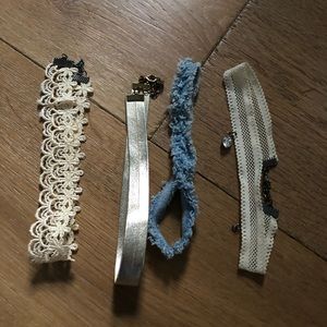 Choker necklaces